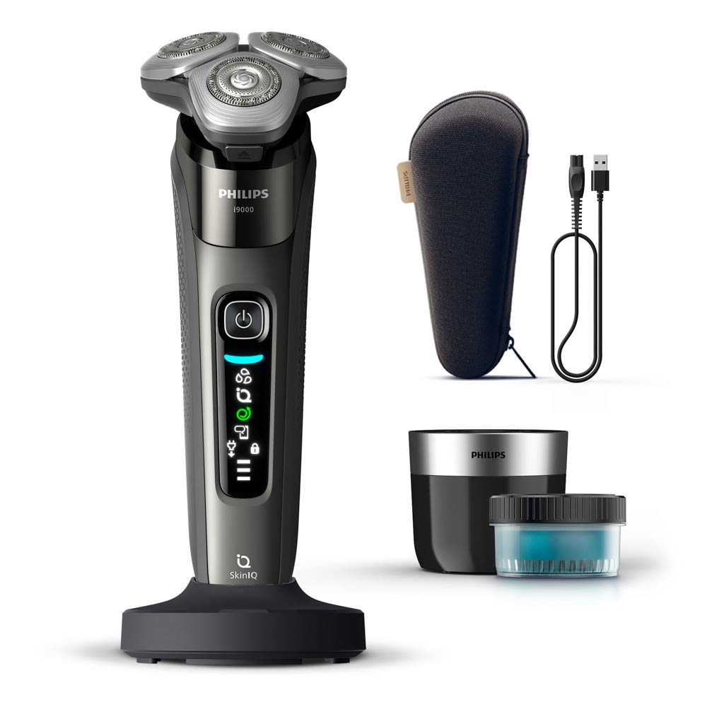 i9000 Wet&Dry Electric Shaver with SkinIQ