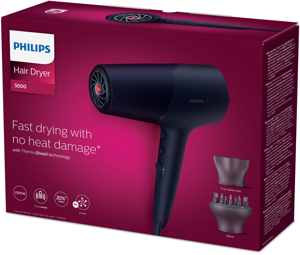 Philips Thermoshield Hair Dryer (Box Damaged) - Image 2