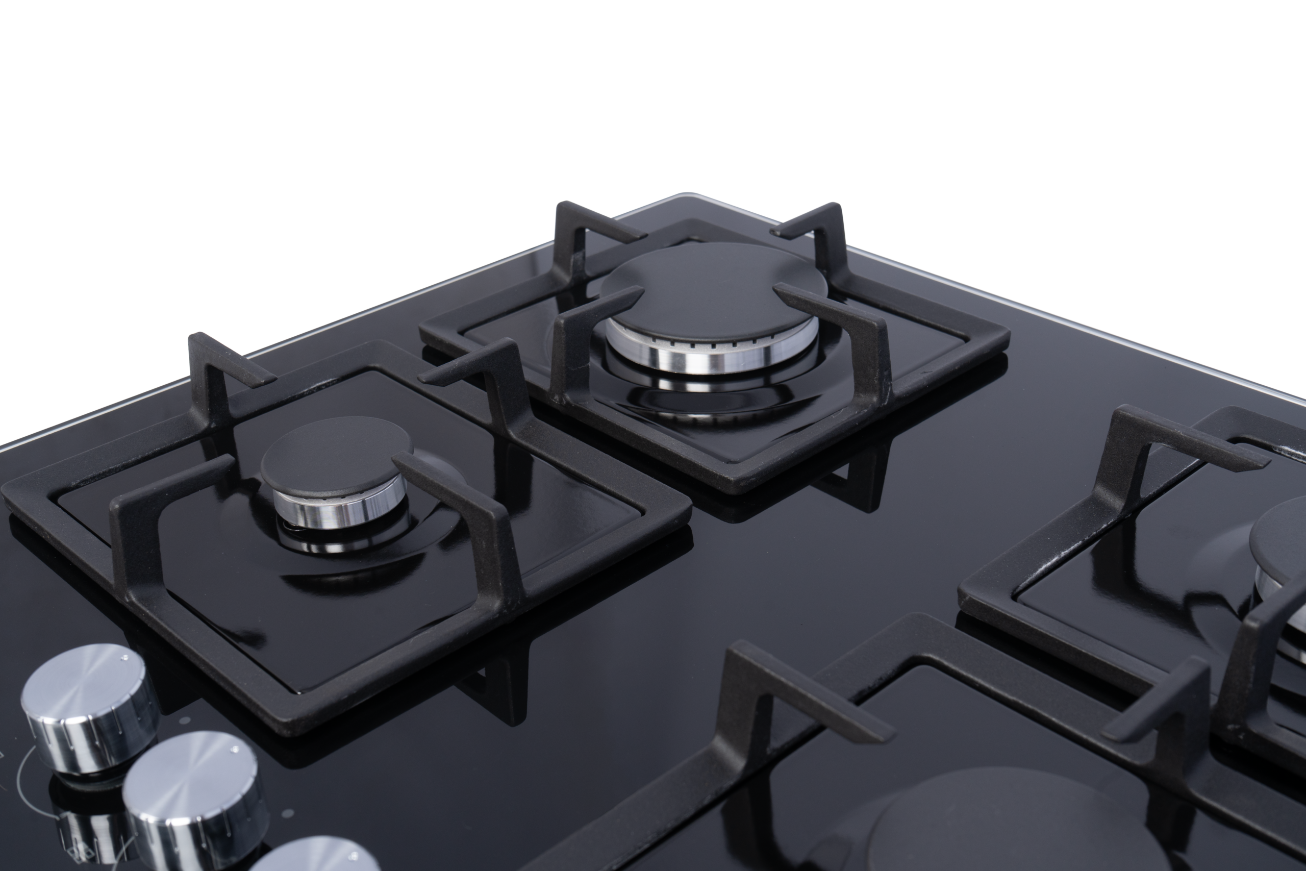 Midea 60cm 4 Burner Gas on Glass Hob - Image 3