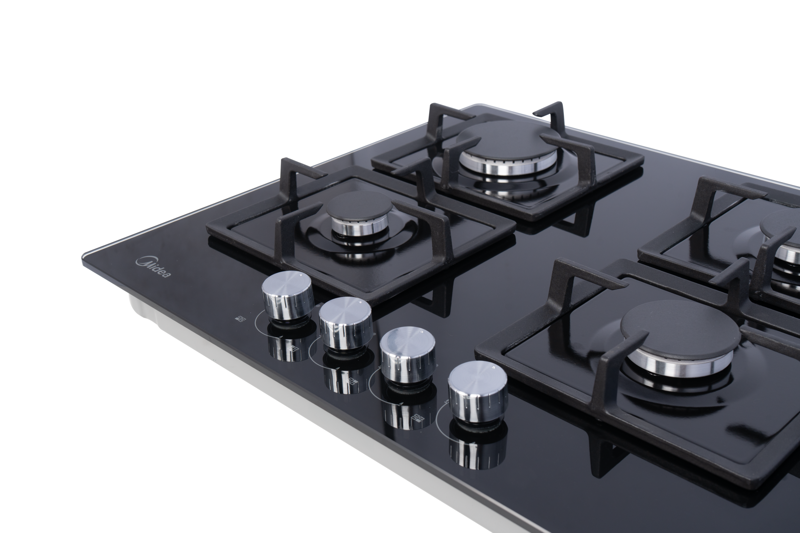 Midea 60cm 4 Burner Gas on Glass Hob - Image 4