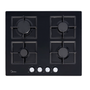 Midea 60cm 4 Burner Gas on Glass Hob