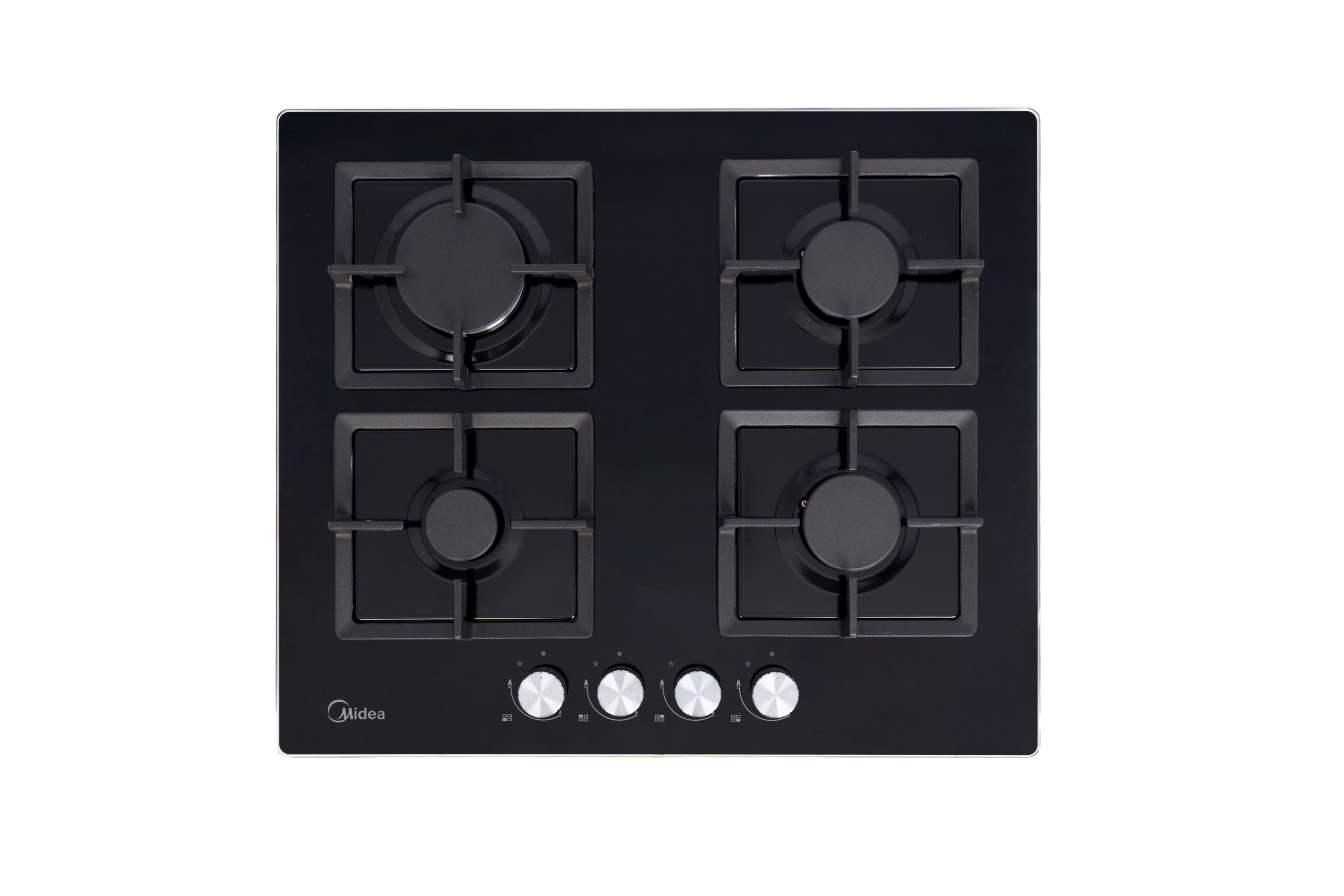 Midea 60cm 4 Burner Gas on Glass Hob
