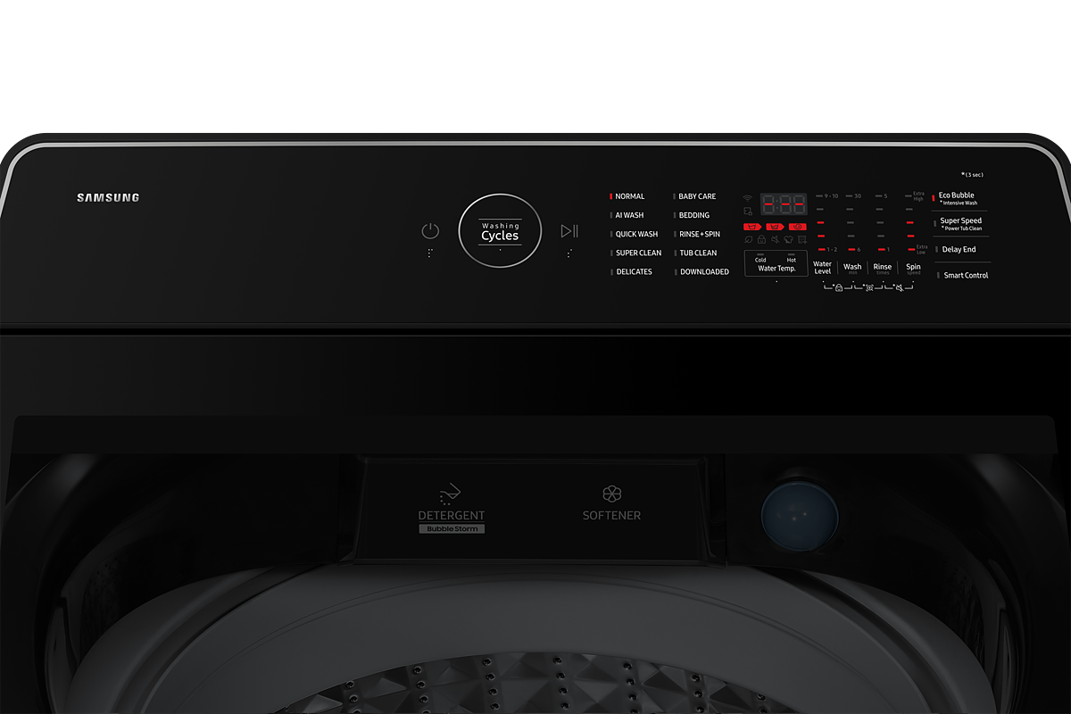 Samsung AI Top load Washer with Ecobubble™ and Digital Inverter Technology - Image 6